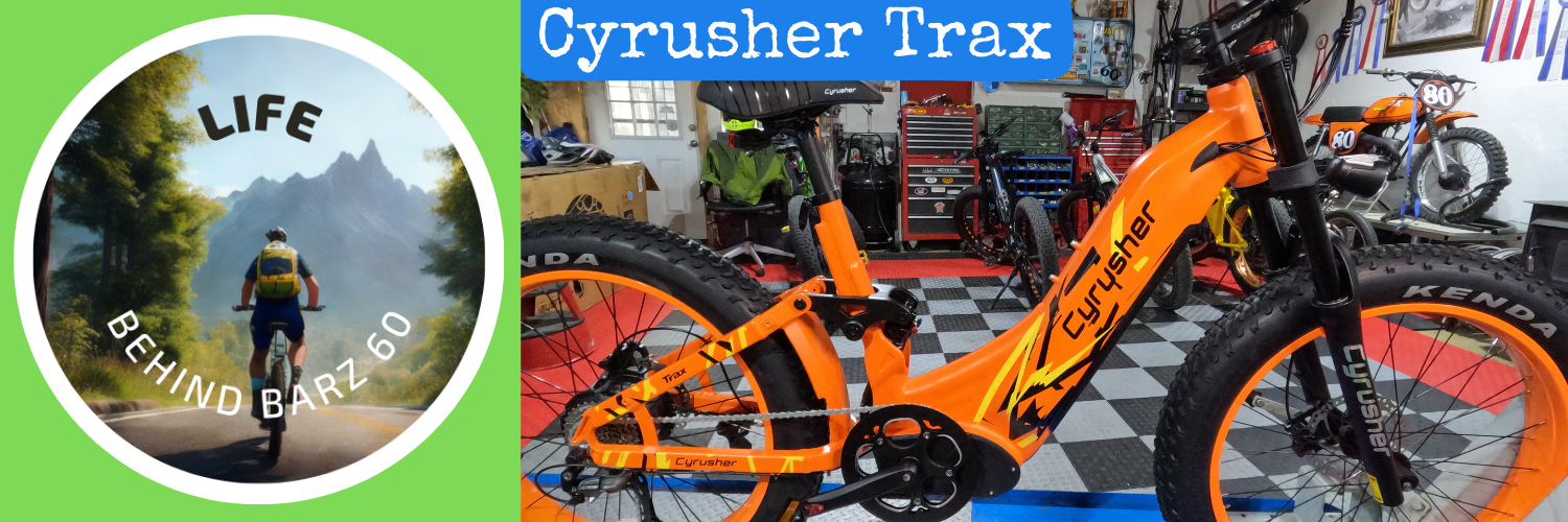 cyrusher trax header ebike
