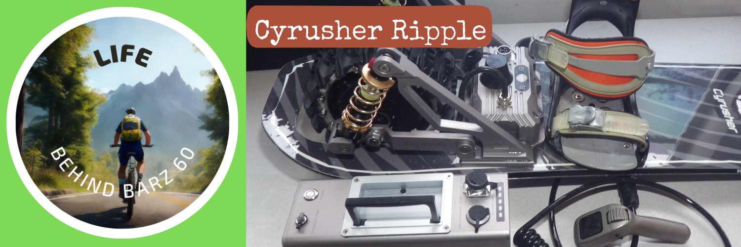 cyrusher ripple header electric snowboard